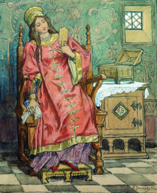 Царевна-несмеяна — известный персонаж русских сказок