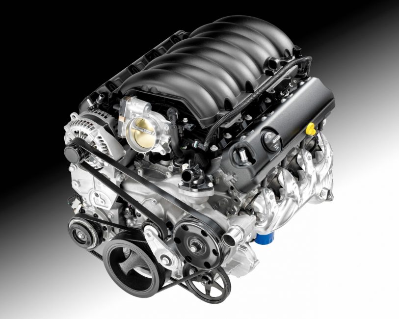 Двигатель Cadillac V8 4.2 Twin Turbo, объёмом 4,2 литра