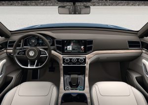 Концепт кар Volkswagen Cross Blue