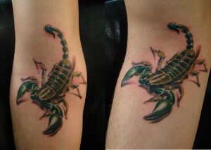 Татуировка скорпион
