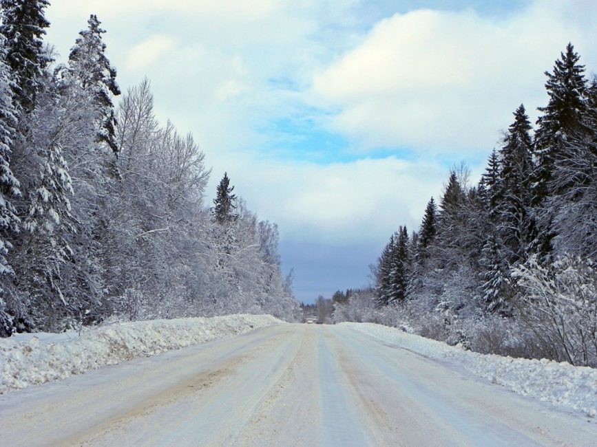 Дорога зимой